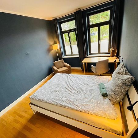 Charmante Wohnung Im Gruenen Leipzig Exteriör bild